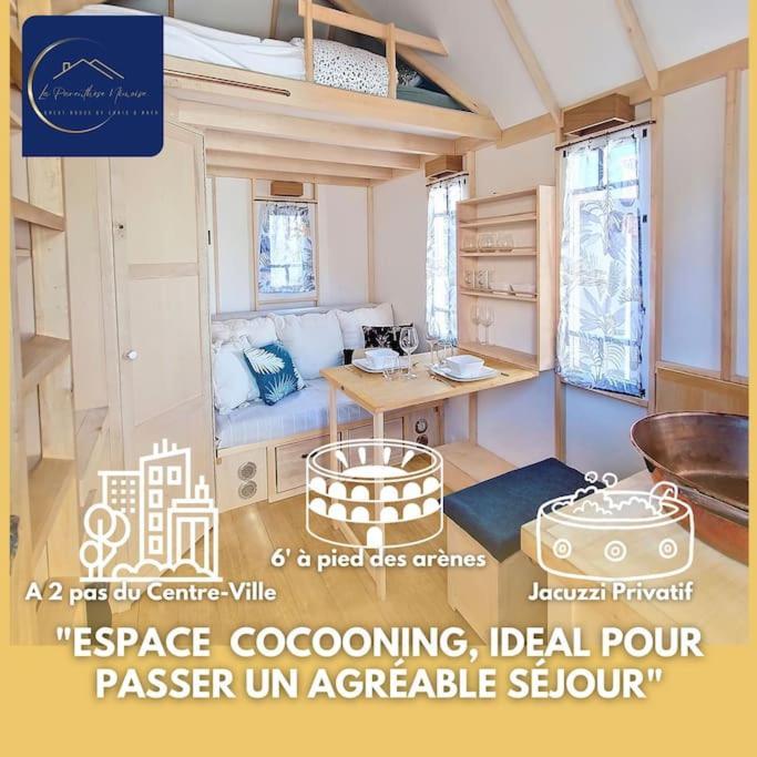 Cosy Tiny Centre-Ville De Nîmes Kültér fotó